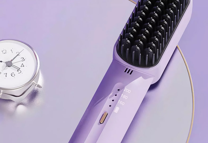 Wireless Hair Straightener Comb